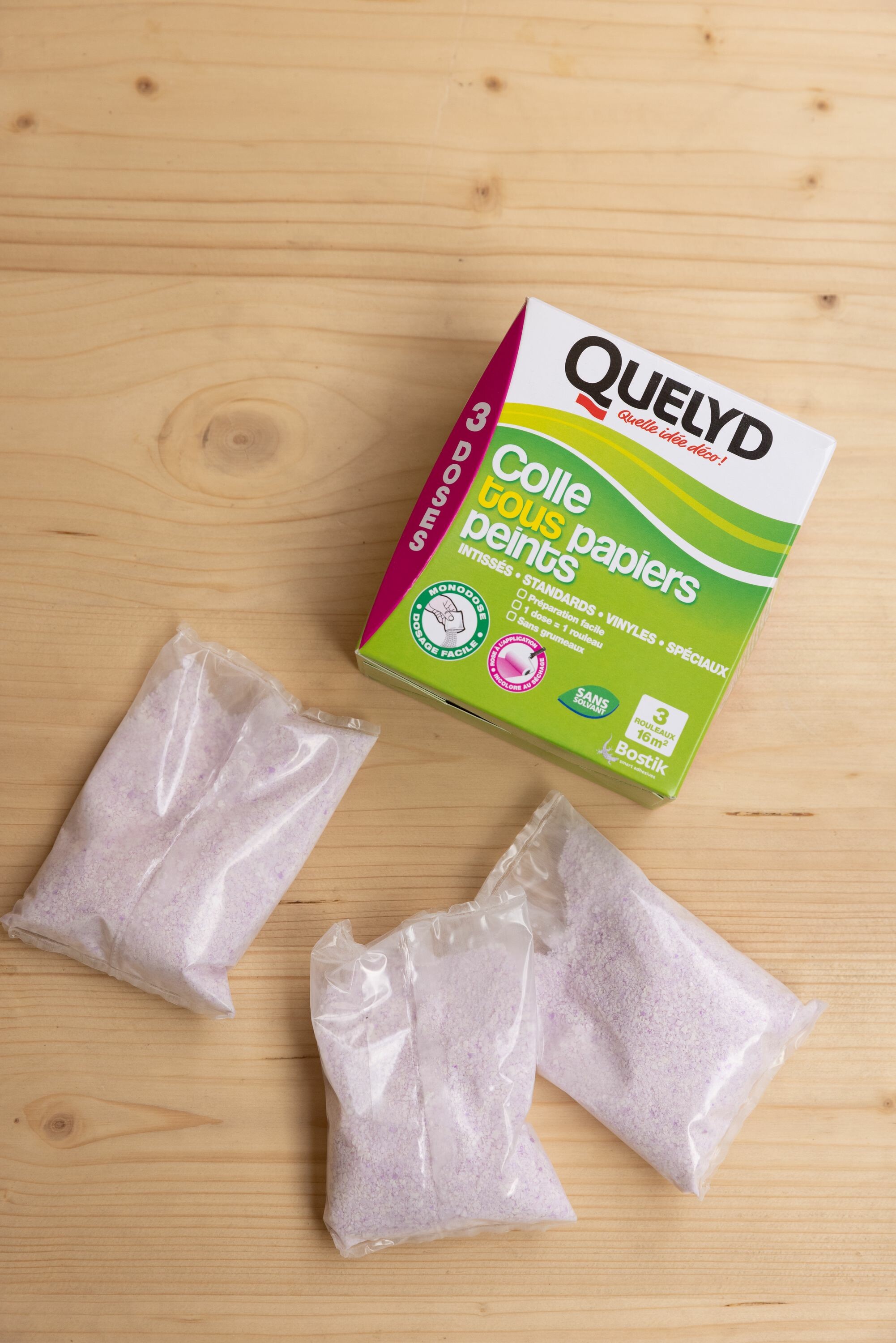 Colle Pâte tous papiers peints QUELYD, 5 kg