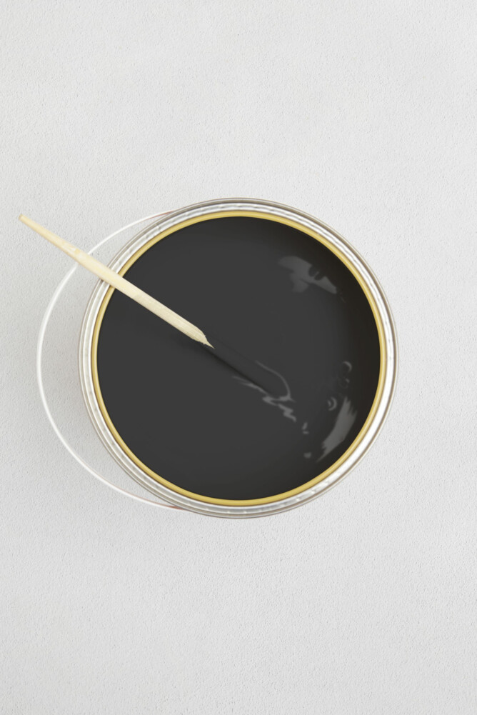 LES GRIS NOIR C'EST NOIR 1 LITRE MAT