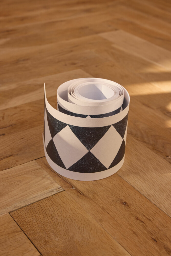 GEORGETTE ENCRE BLEUTEE