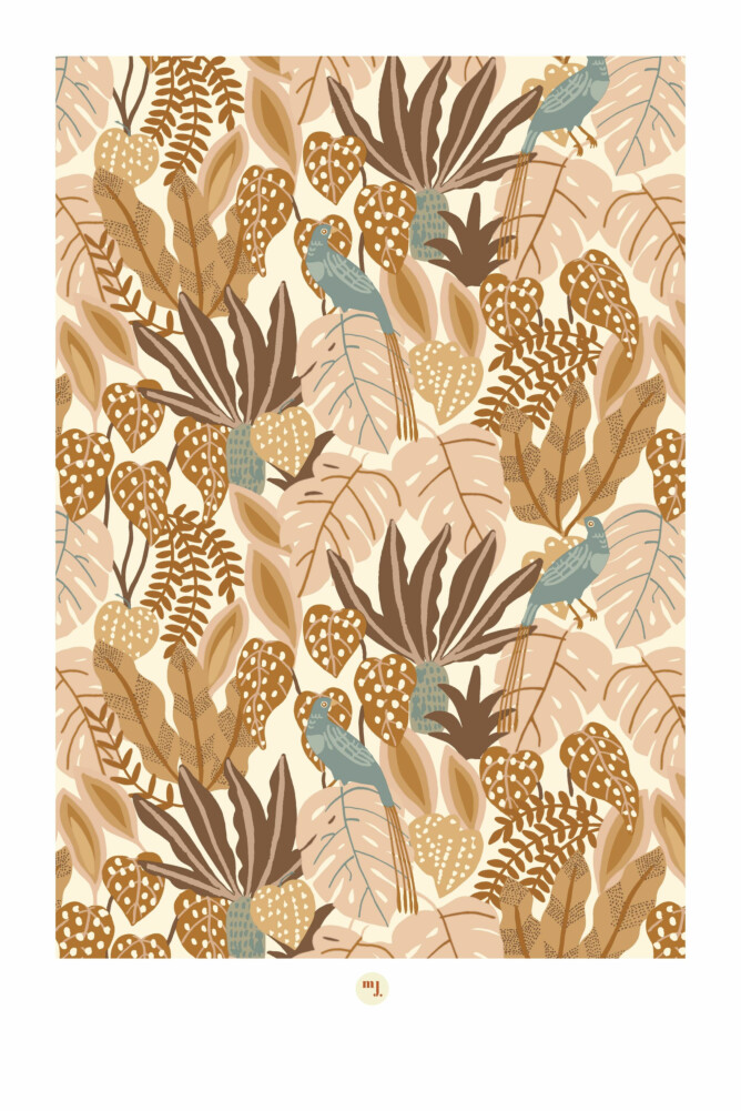 GASTON CIEL ORANGÉ 20X30