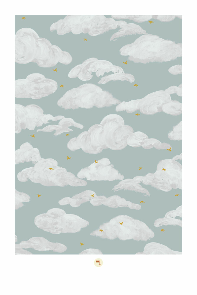 COLETTE BLEU ANGLAIS 20X30