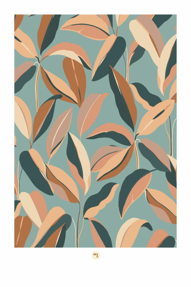 LOUISON BLEU SAUVAGE 20X30