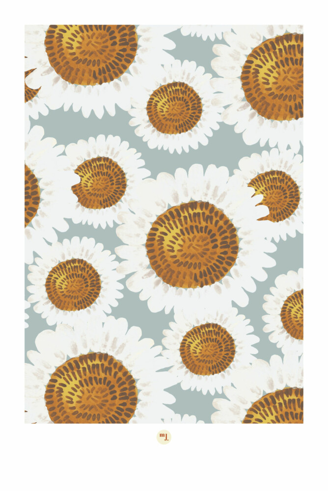 BLANCHETTE BLEU ANGLAIS 20X30